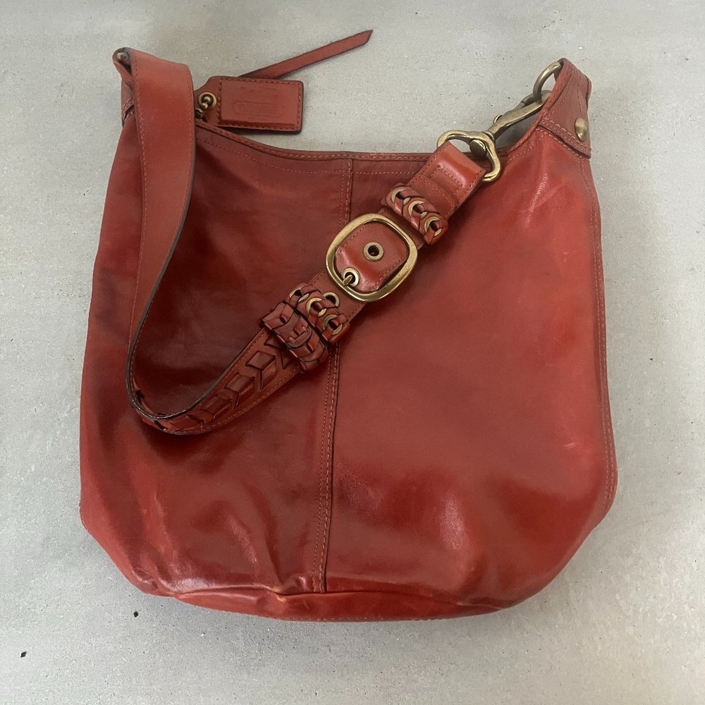 Coach Leather Bucket Bag Gem